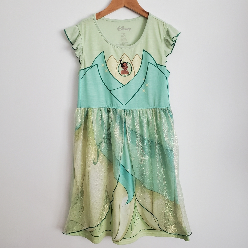Disney Princess Tiana PJ Dress Size Large